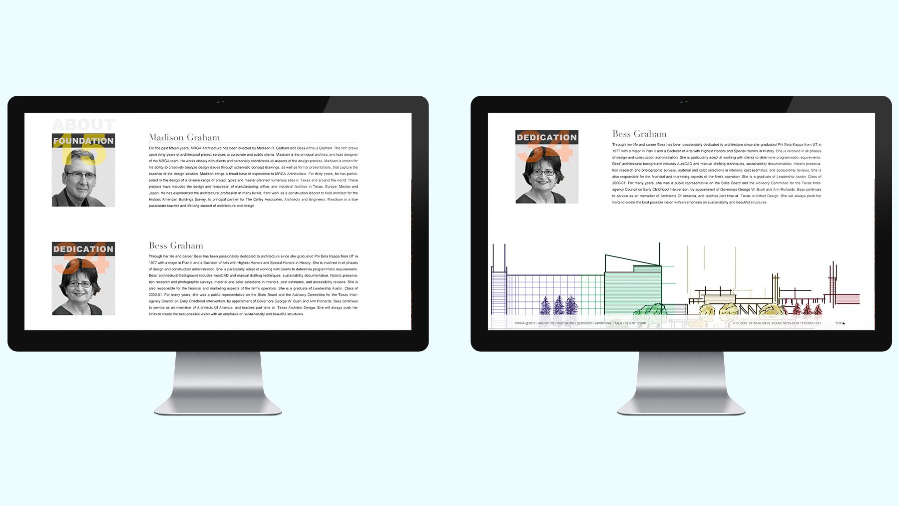 MRGA Architecture Web Display